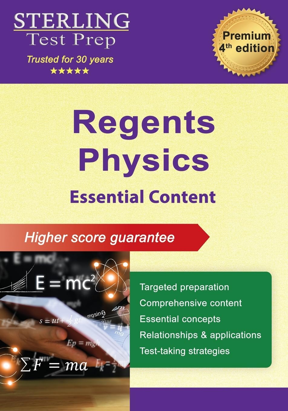Regents Physics: Essential Content for New York Regents Physics Exam (New York Regents Exam Study Aids)      Paperback – September 15, 2024