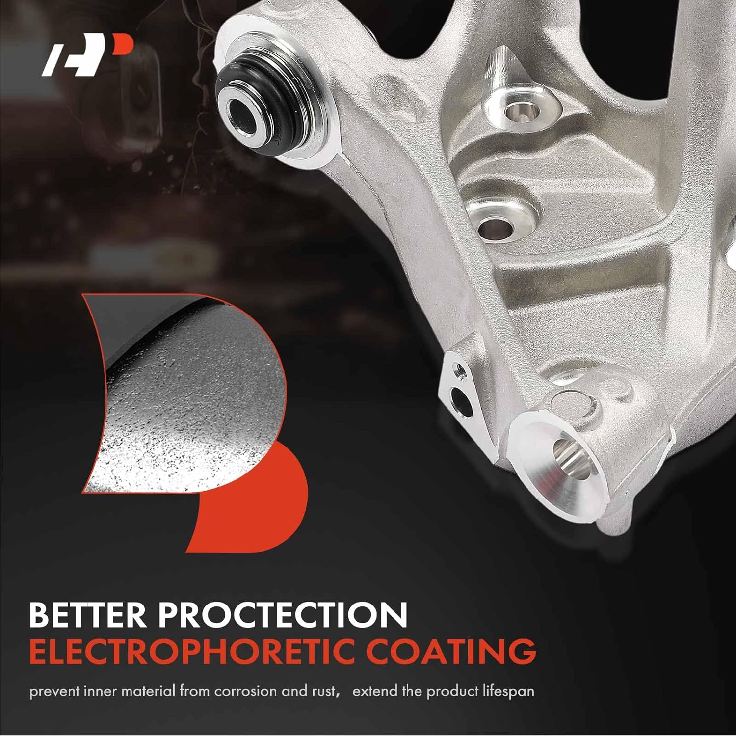 A-Premium Rear Right Suspension Steering Knuckle Compatible with Chevrolet Malibu 2016-2025 & Buick Regal Sportback 2018-2020, Passenger Side