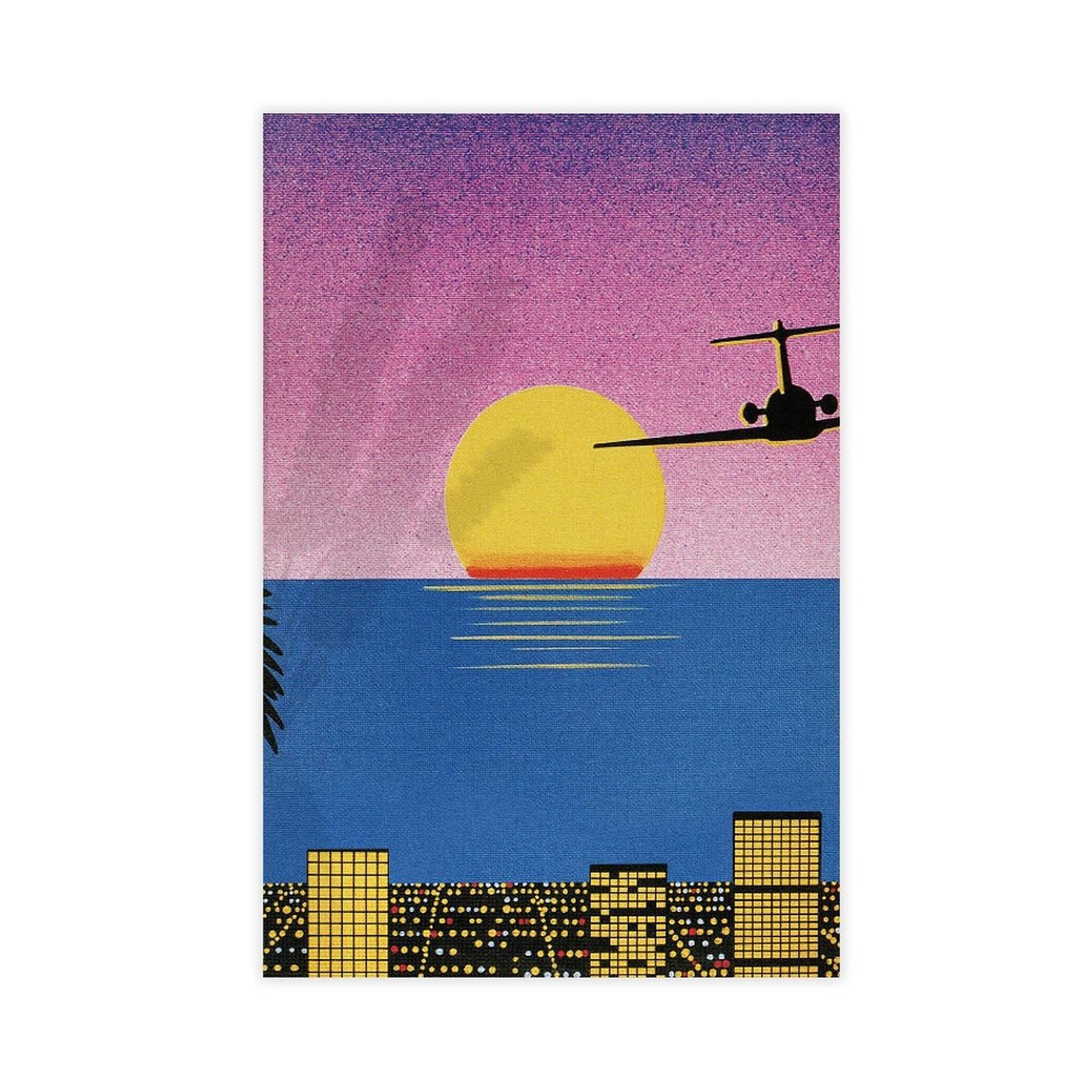 SFQQE Hiroshi Nagai Art Poster Canvas Poster Wall Art Decor Print Picture Paintings for Living Room Bedroom Decoration 16x24inch(40x60cm)
