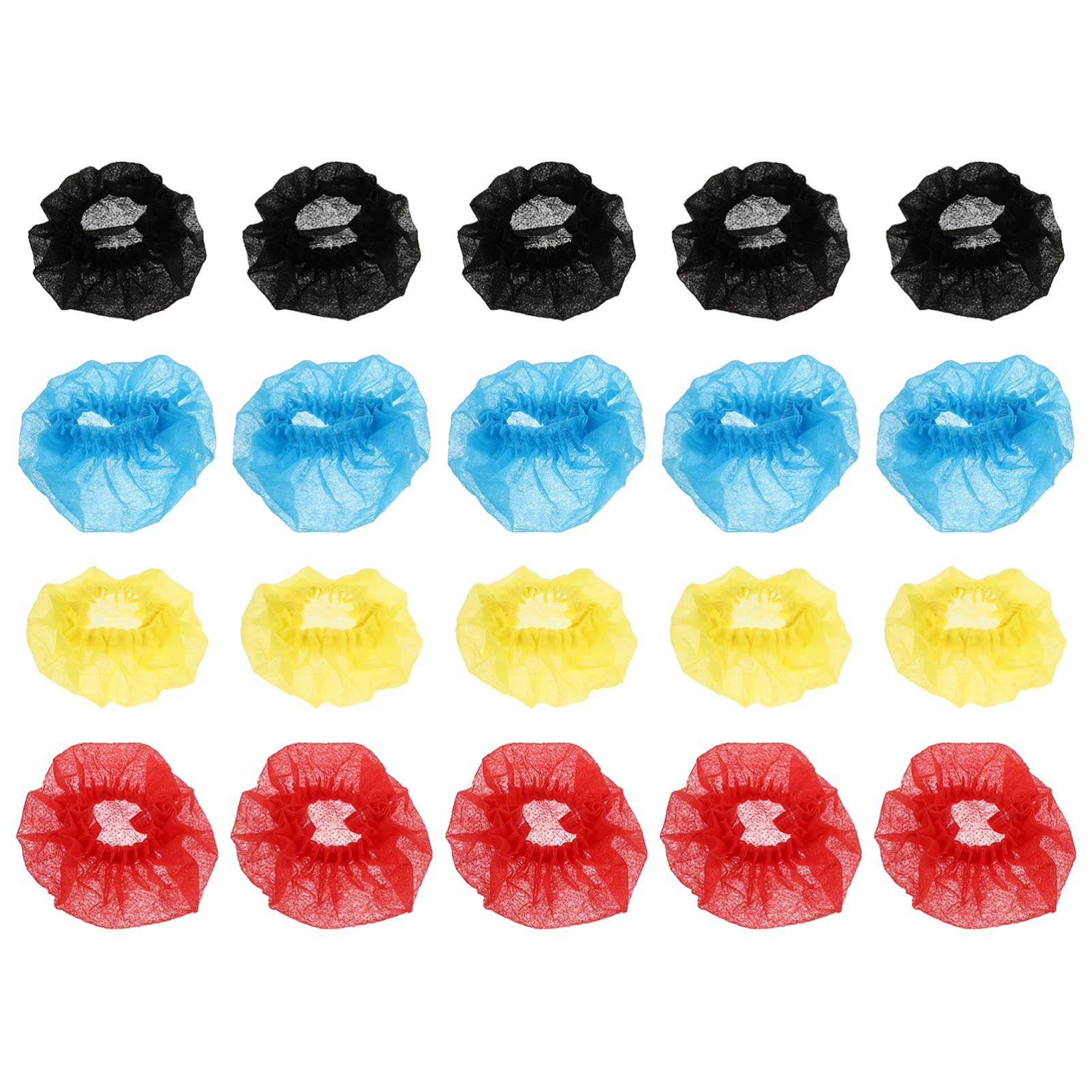 Vaguelly 200Pcs Disposable Non Woven Microphone Covers for Conference Rooms and Stage Performances Microphone Moisture and