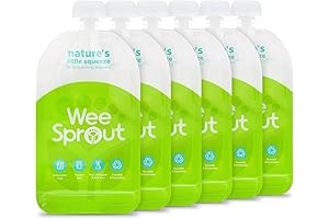 WeeSprout Reusable Food Pouches: Perfect for Mess-Free Toddler Meals
