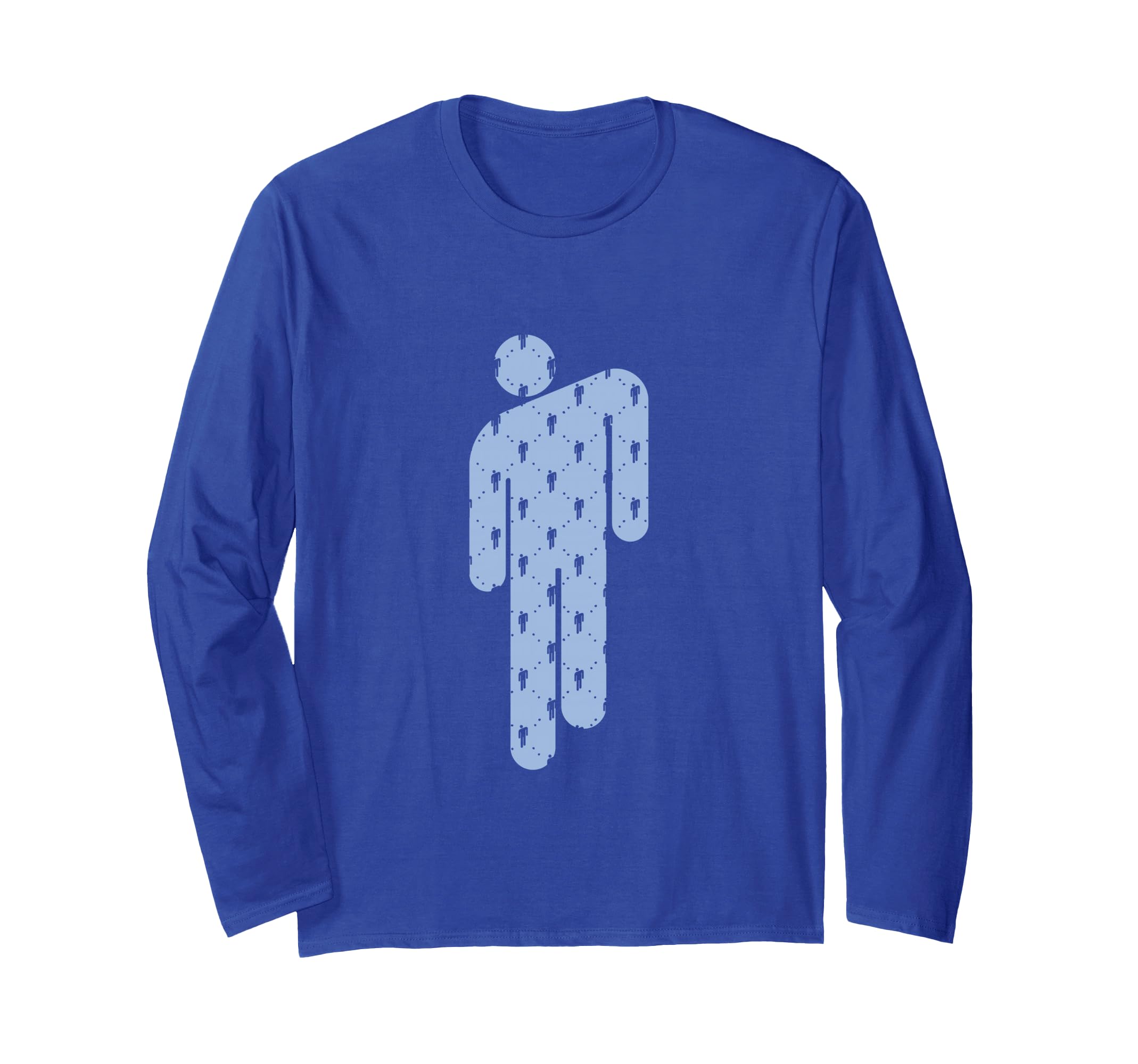 Amazon | Billie Eilish 公式 Blohsh Blue 長袖Tシャツ | Tシャツ