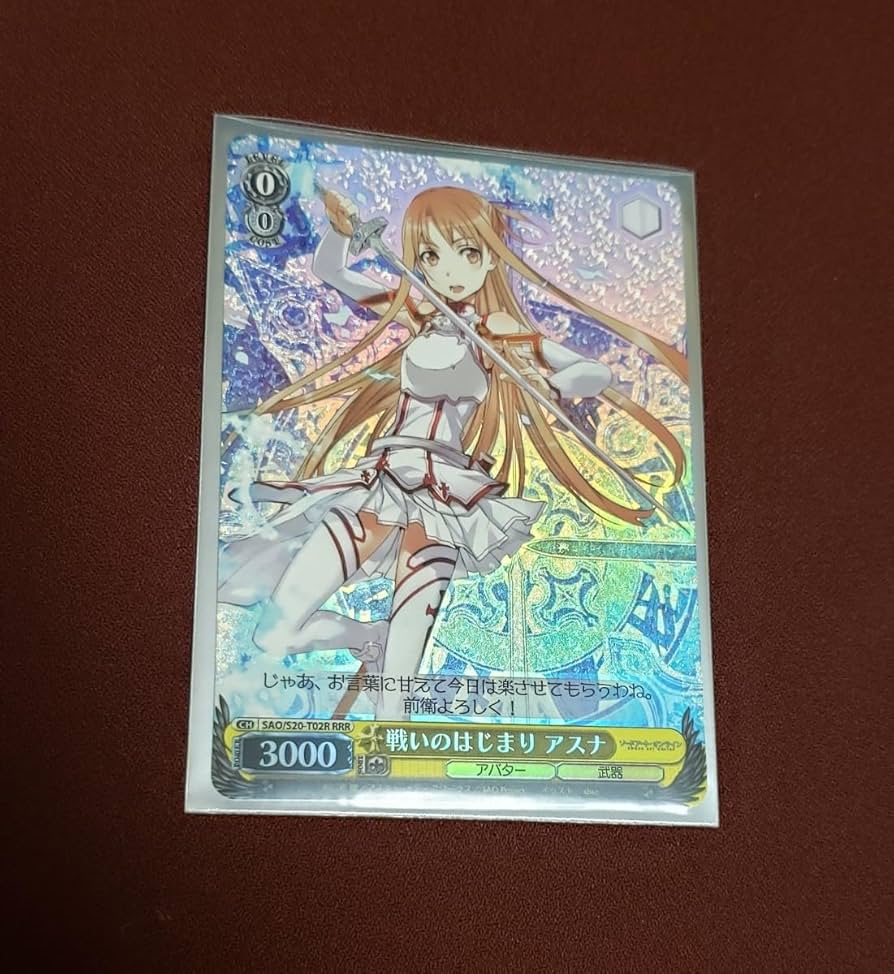 ファイブクロス　カード　SAO プロモ　アスナ　3枚セット ファイブクロス カード SAO プロモ アスナ 3枚セット ファイブ