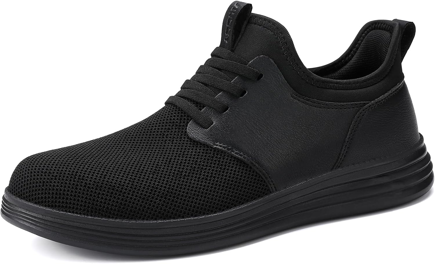 VILOCY Mens Slip On Casual Dress Shoes Hands Free Fashion Sneakers Mesh Tennis Walking Work Shoes Comfortable Breathable Lightweight Non Slip - Image 5