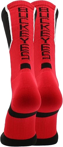 Miniatura 3 de TCK Calcetines de la Universidad Estatal de Ohio Buckeyes Perimeter Crew