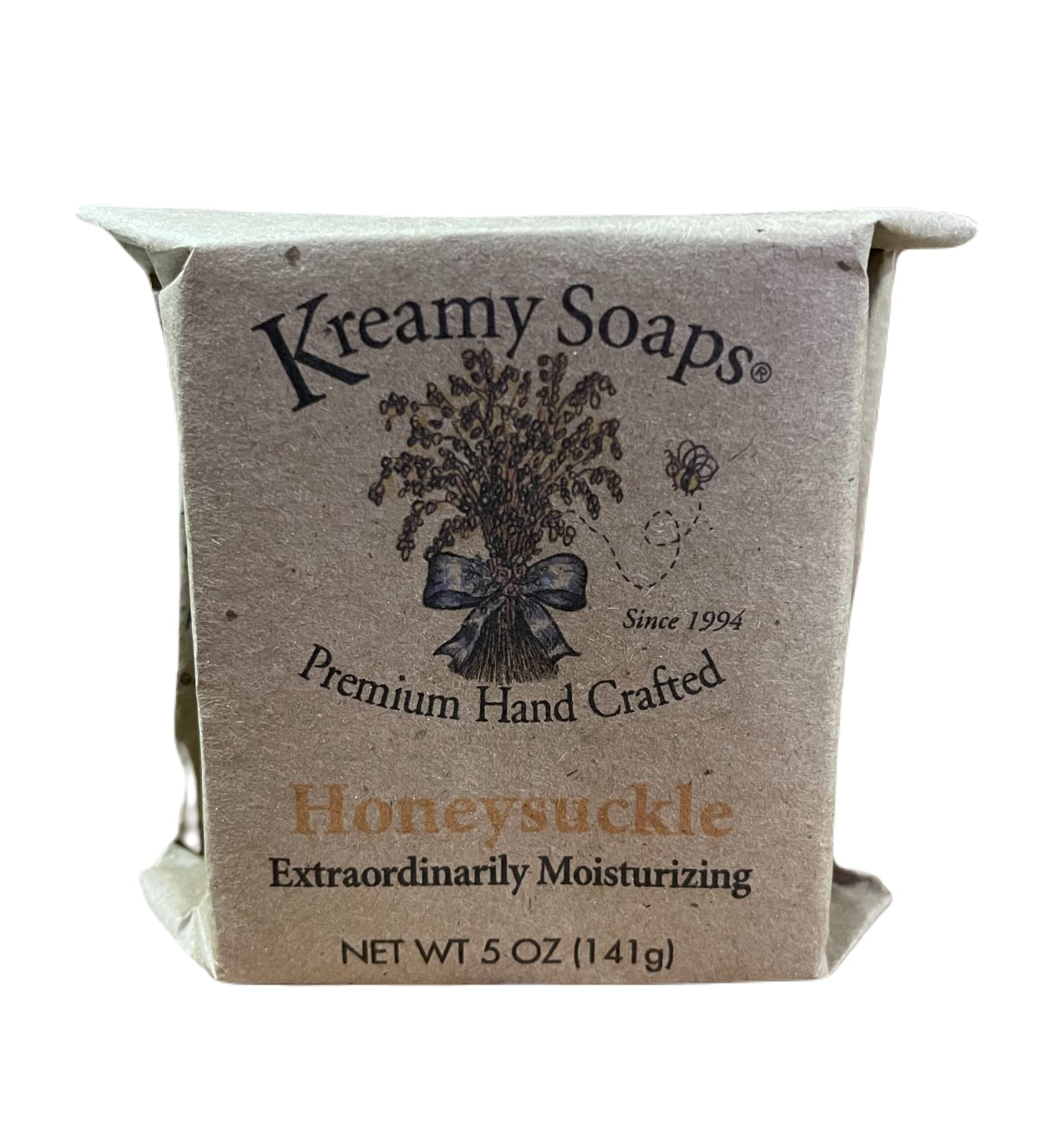 Kreamy Soaps Premium Hand Crafted Honeysuckle