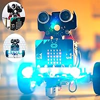 Vista 3 de Yahboom Microbit V2 Coding Smart Robotics Toys DIY STEM Science Education RC Kit de coche para niños de 10 años en adelante, compatible con BBC