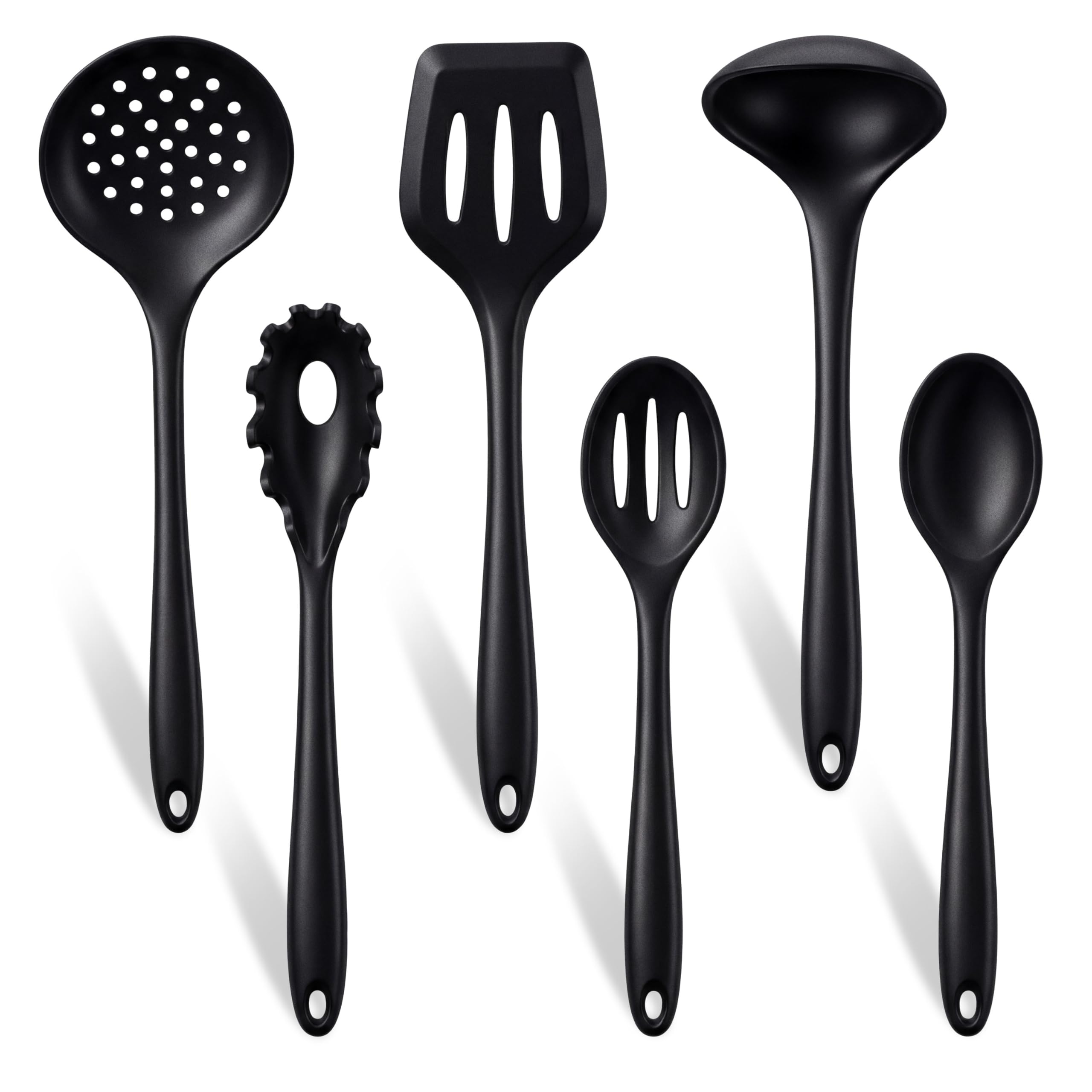 TeamFar Silicone Cooking Utensils Set (6pc)