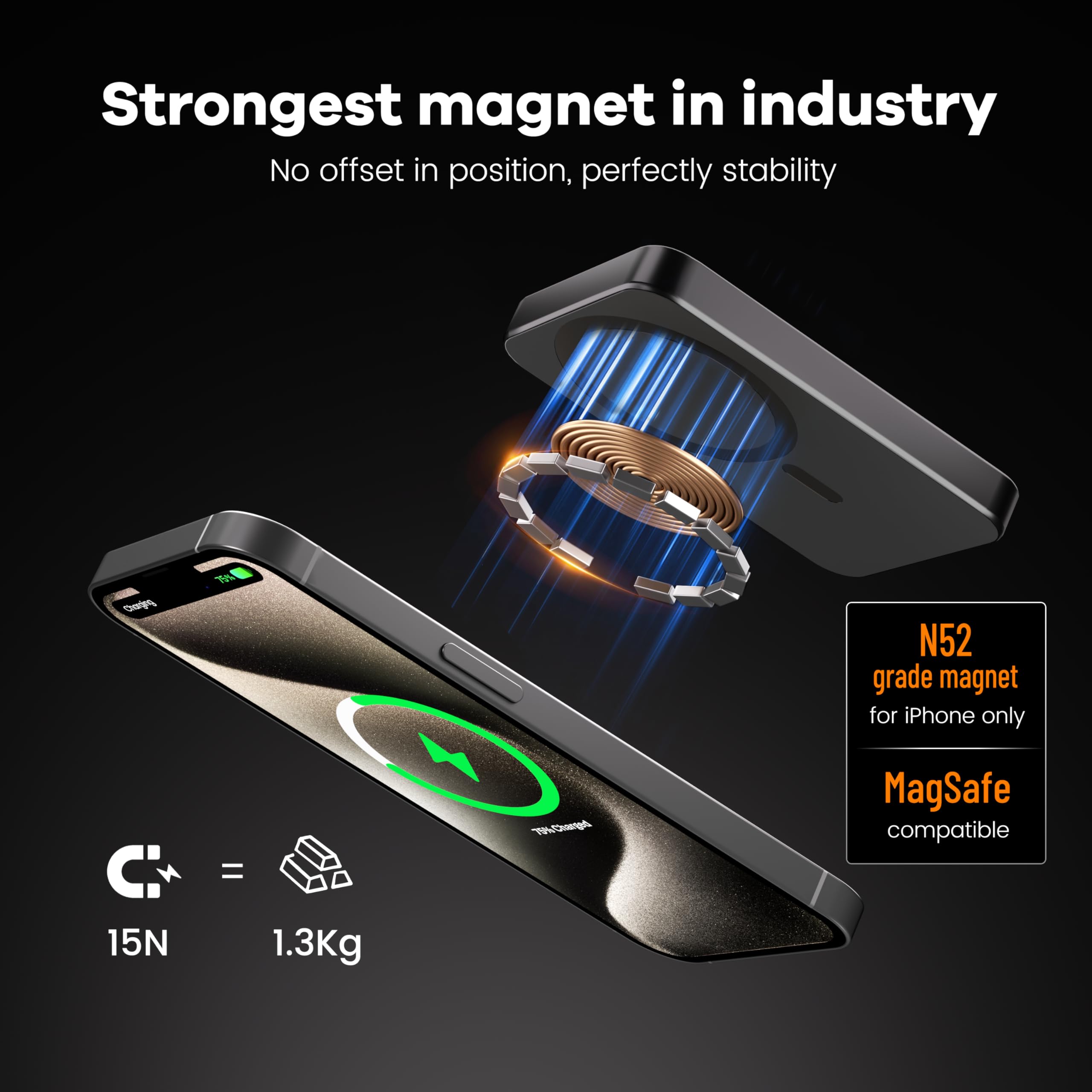 Catmart 10000mAh Power Bank – Industry’s Only Titanium Design, Ultra-Slim 0.55
