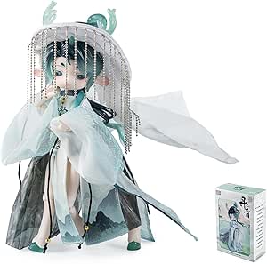 Amazon.com: BEEMAI Antu Nine Colored Deer - Danqing, 1/12 BJD Dolls ...