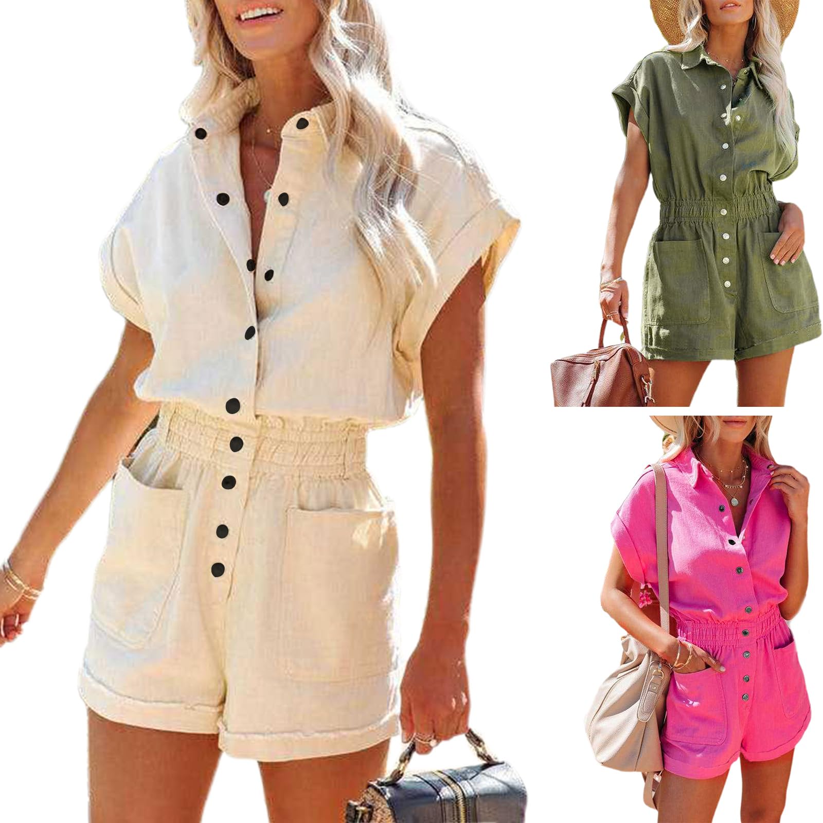 Ameri❤︎SWEAT EASY ROMPERS Ameri SWEAT EASY ROMPERS