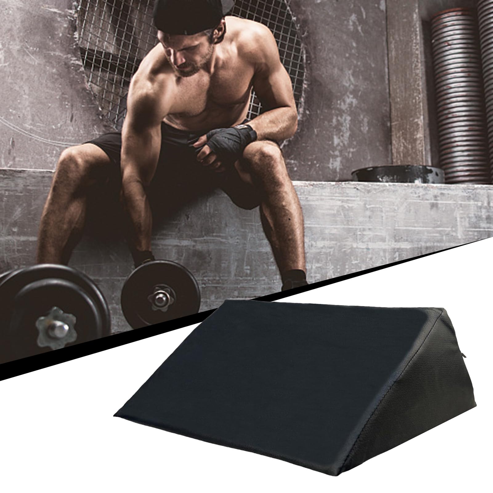 Banco de rizo para predicador | Almohadilla de rizo de predicador sentado | Equipo de levantamiento de pesas para entrenamiento de bíceps, gimnasio, entrenamiento en casa, brazo y pecho