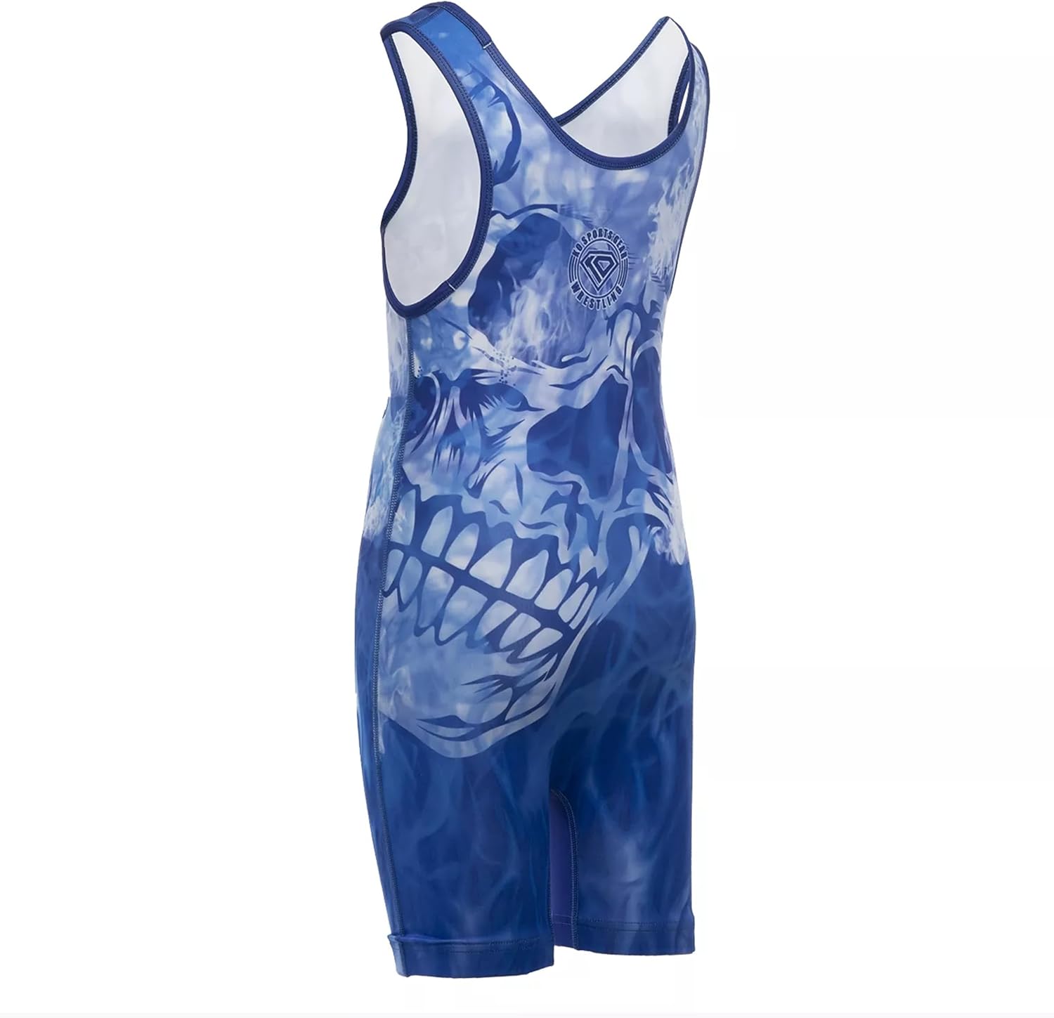 Unisex Wrestling Singlet for Adult Wrestlers - 3 Color Skull Singlet Bundle for Men & Women Adult-Small