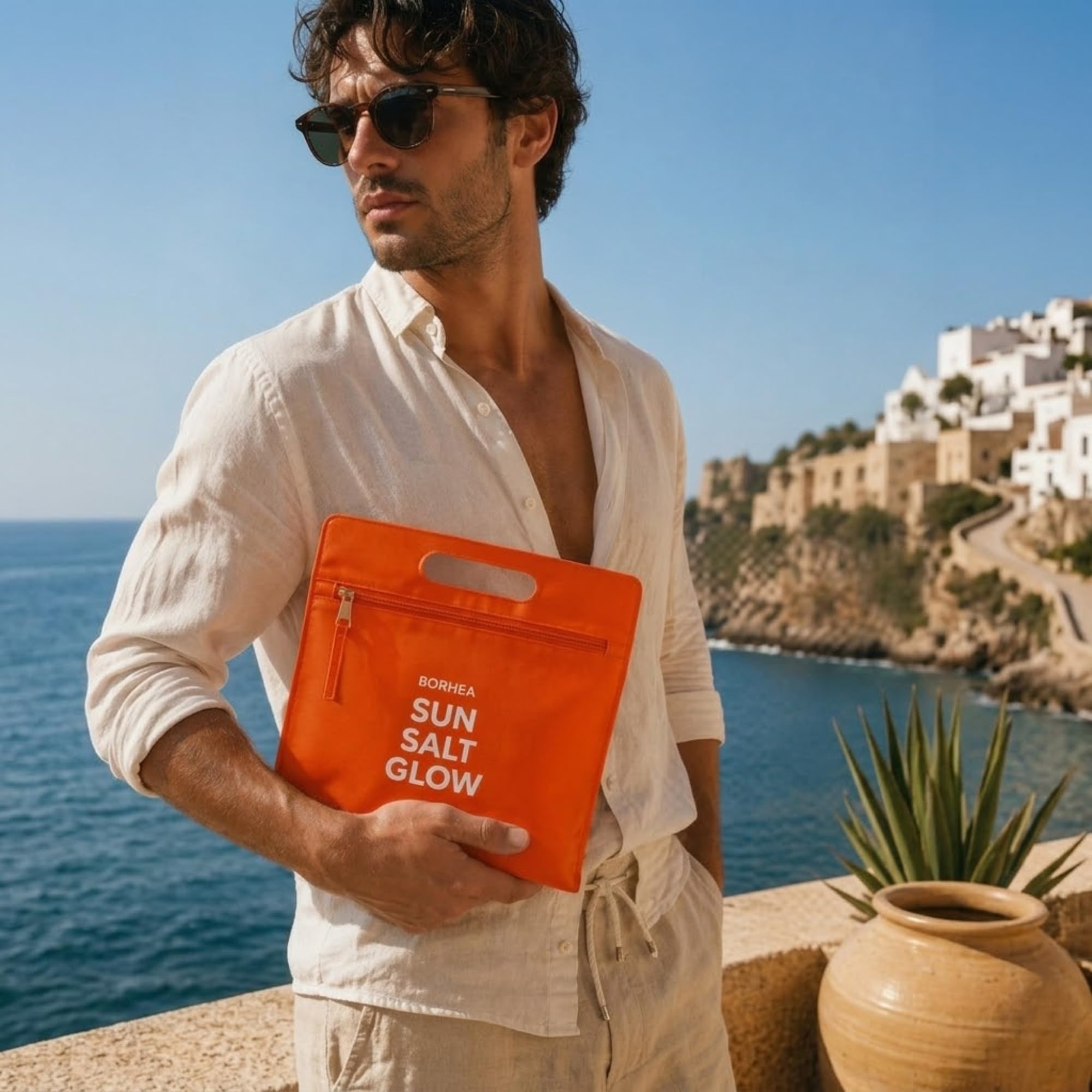 ĒPURA SOLEIL Trattamento Solare Capelli Professionale - Shampoo Doposole Idratante o Spray Protezione Mare Bifasico Termoprotettore - Con Cheratina, Cocco e Argan, Senza SLES (Sun Ritual Kit)