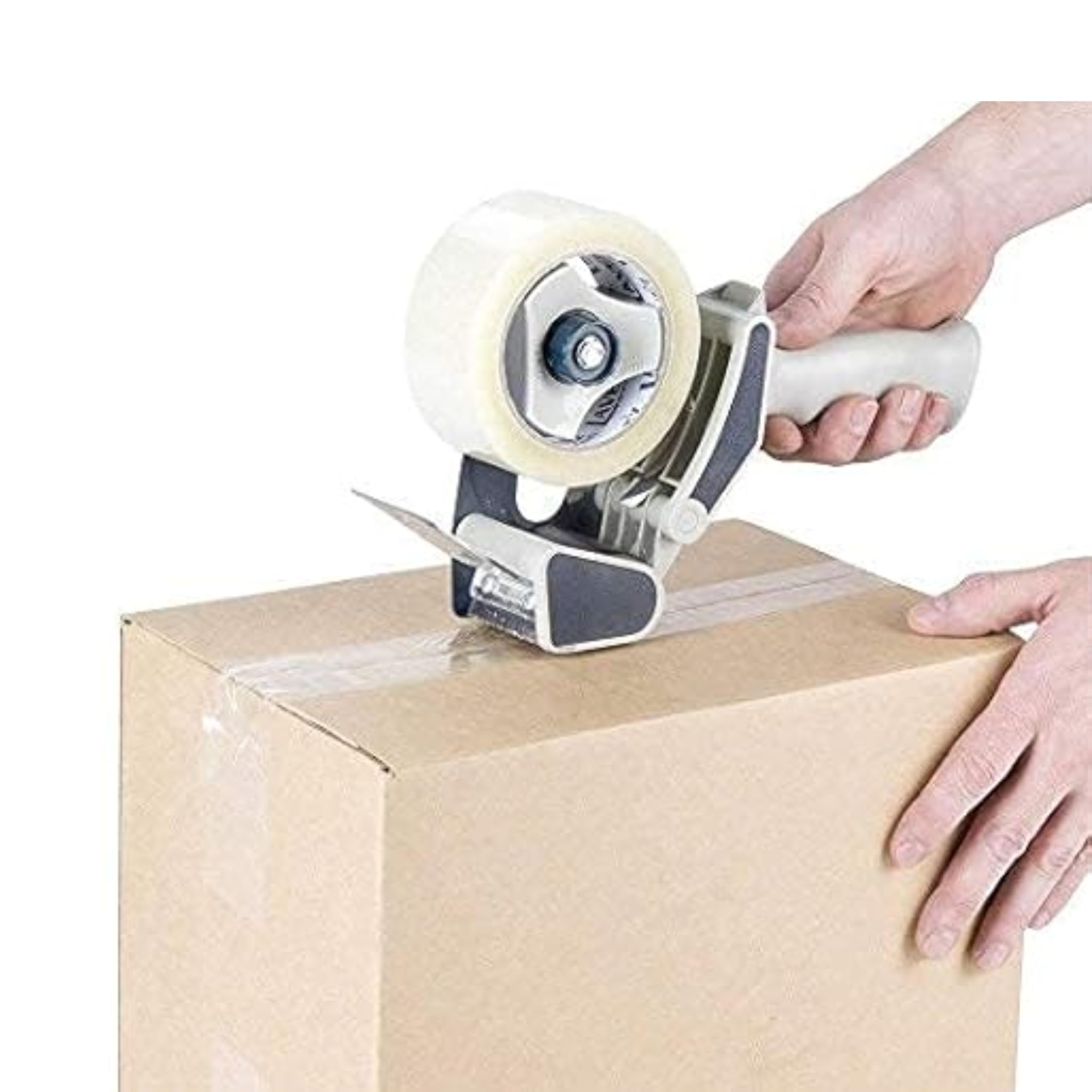 Kajal Juego de 108 rollos de cinta adhesiva, de polipropileno silencioso, con fuerte fuerza adhesiva, 45 µm de grosor, ideal para cajas y envíos, cinta de embalaje de calidad profesional (48 mm x 60