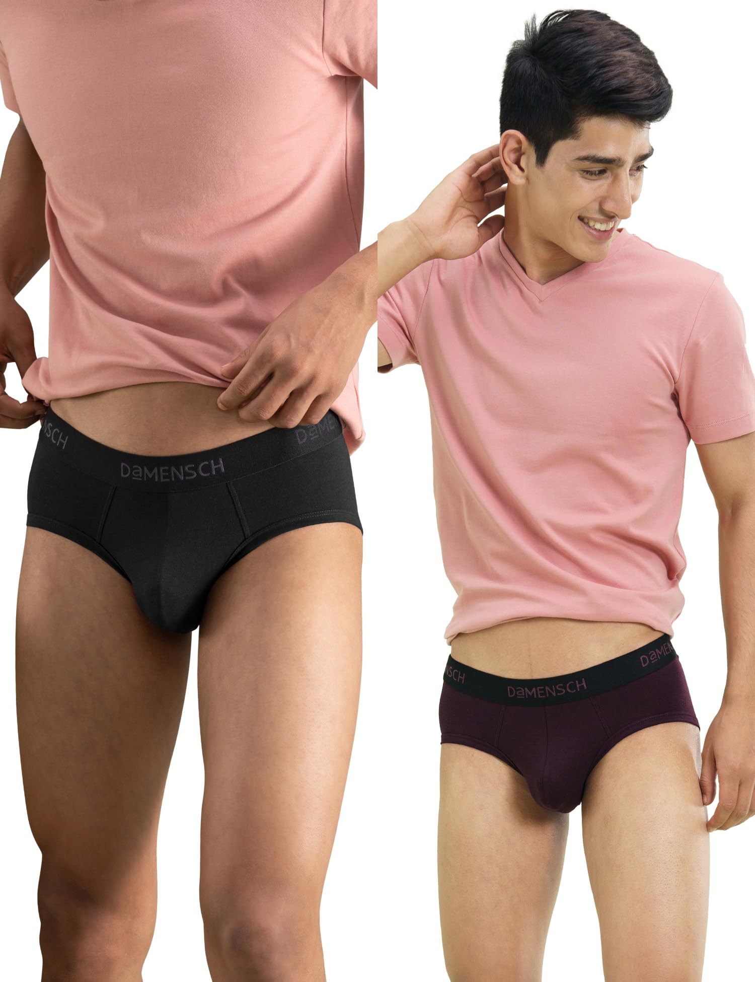 Fresh Mint Solid Underwear for Men, Breathable Innerwear, Cotton Briefs, Anti-Rash Waistband, Moisture Wicking Briefs, Mid-Rise, Peppermint Finished-image-44