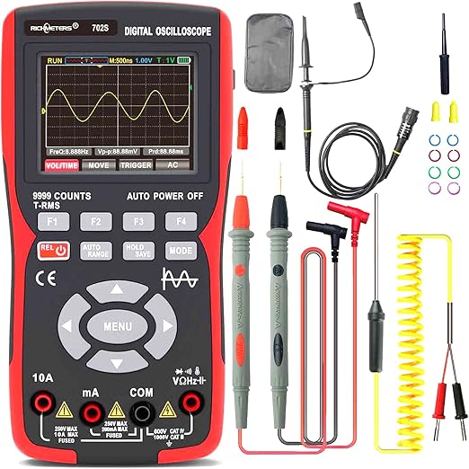 Oscilloscope Multimeter Handheld LCD Digital Multimeter & Oscillometer ...