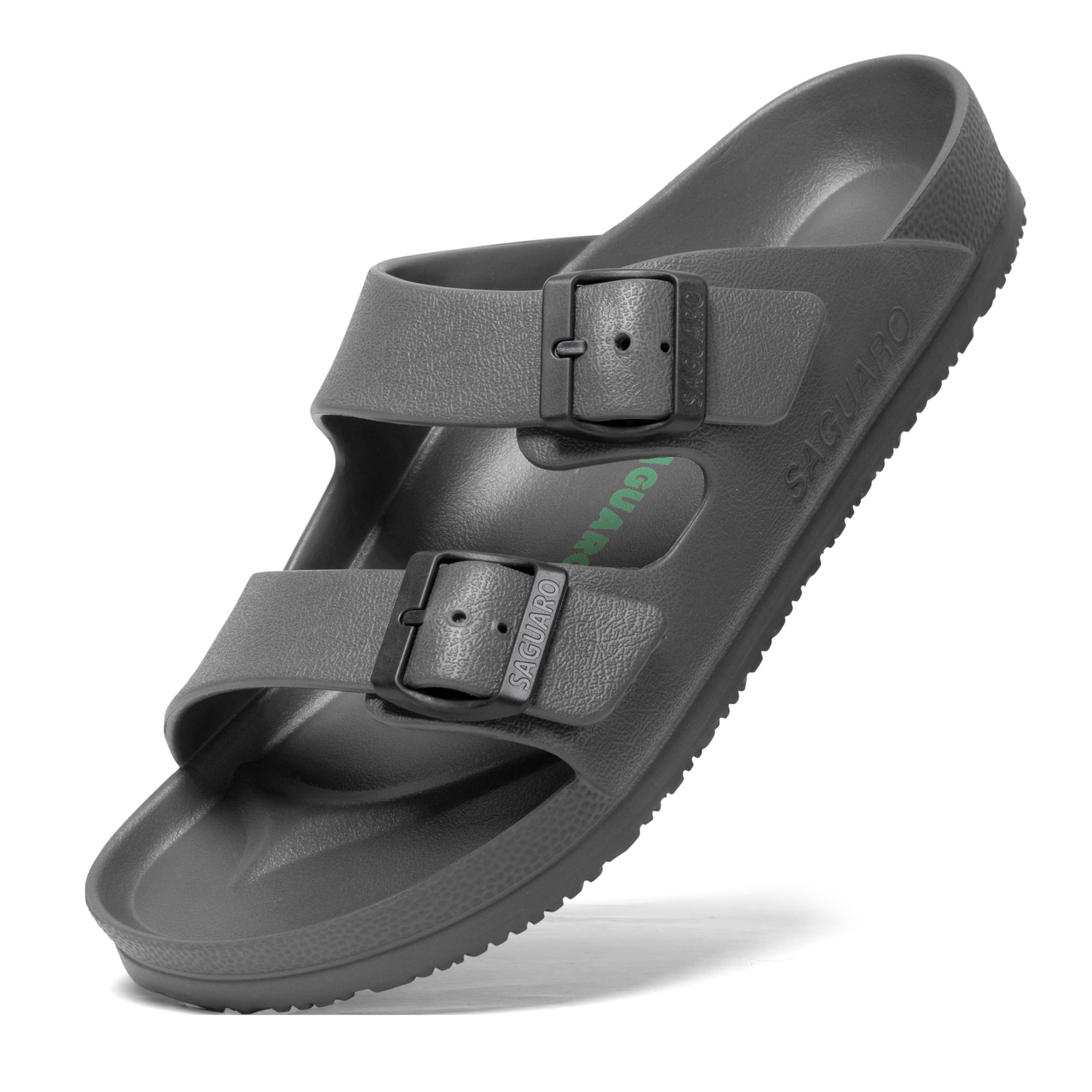 SAGUARO Hausschuhe Herren Damen Leicht Elastisch Pantoletten Klassisch Badschuhe Unisex Erwachsener Sandalen 36-48 EU
