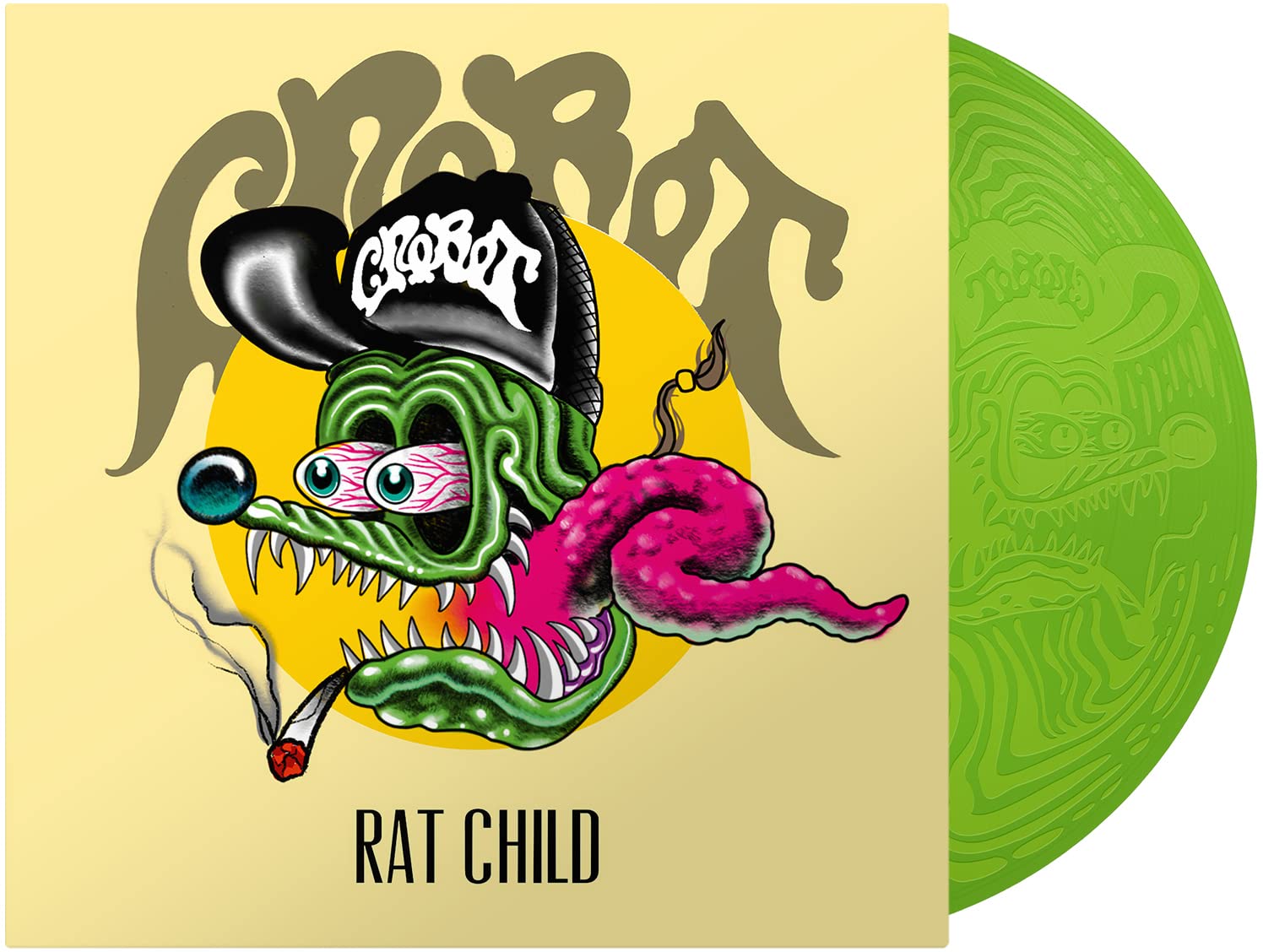 Crobot - Rat Child [Ltd.Ed. Green Vinyl + Etching + Poster] - Black Friday Indi