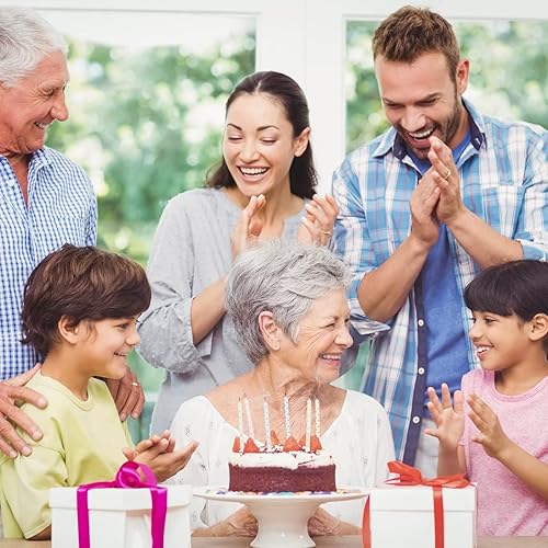 Miniatura 2 de Regalos de cumpleaños para mujer, collar de círculos de cadena de plata de ley para 30, 40, 50, 60, 70, 80, 90, cumpleaños, para mujer de 30, 40,