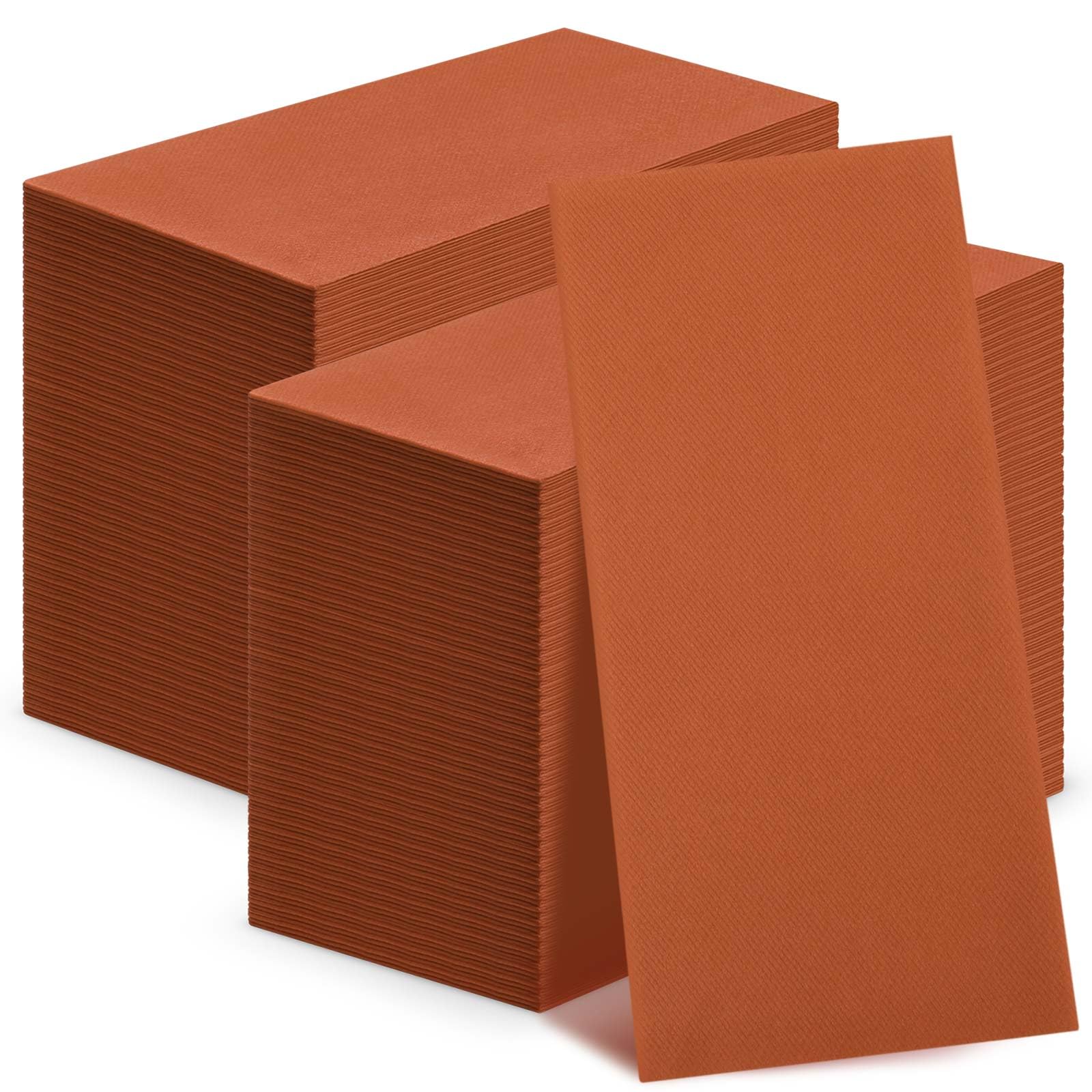 Qilery 100 servilletas de tela de colores como servilletas de cena decorativas de lino de 17 x 12 pulgadas, toallas de mano de papel suaves y absorbentes, toallas de invitados desechables para bodas,