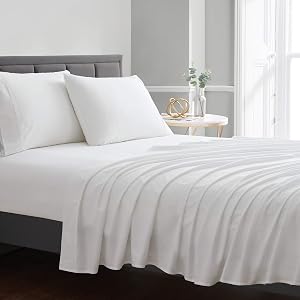 Sweet Home Collection Queen Sheets 100 Cotton Soft 200 Thread Count for Queen Size Bed Mattress 4 Pieces