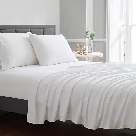 Sweet Home Collection Queen Sheets 100 Cotton Soft 200 Thread Count for Queen Size Bed Mattress 4 Pieces