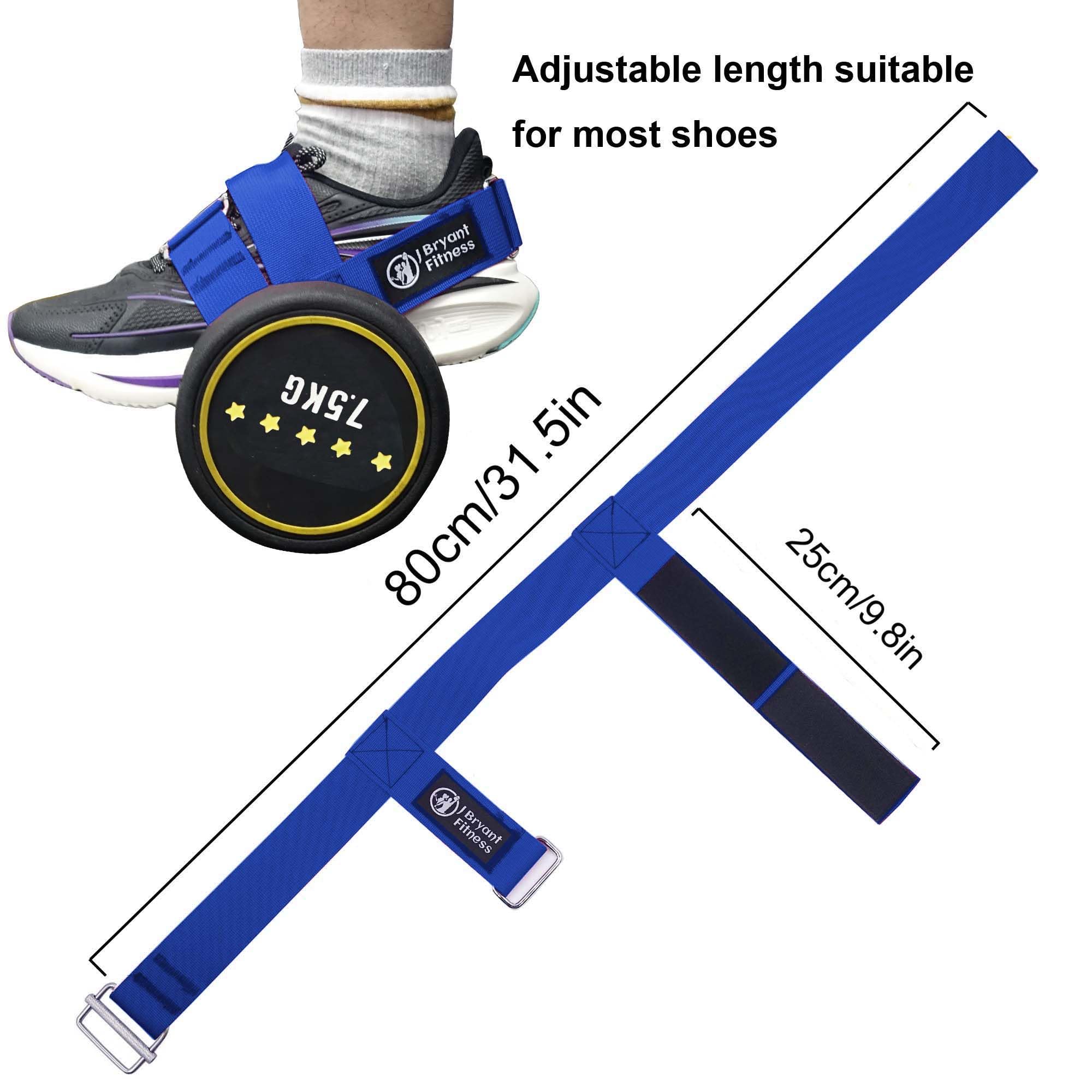 Sangles D'haltères Réglables Pour Cheville - Renforcement Musculaire Jambes - Nylon Durable