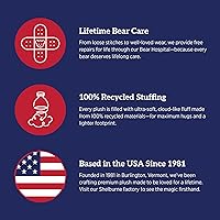 Vista 7 de Osito de Vermont Muñeco de Dinosaurio de Peluche – Juguetes de Dinosaurio de Peluche Verde de 15 Pulgadas, Peluche de Dino Suave, Juguetes