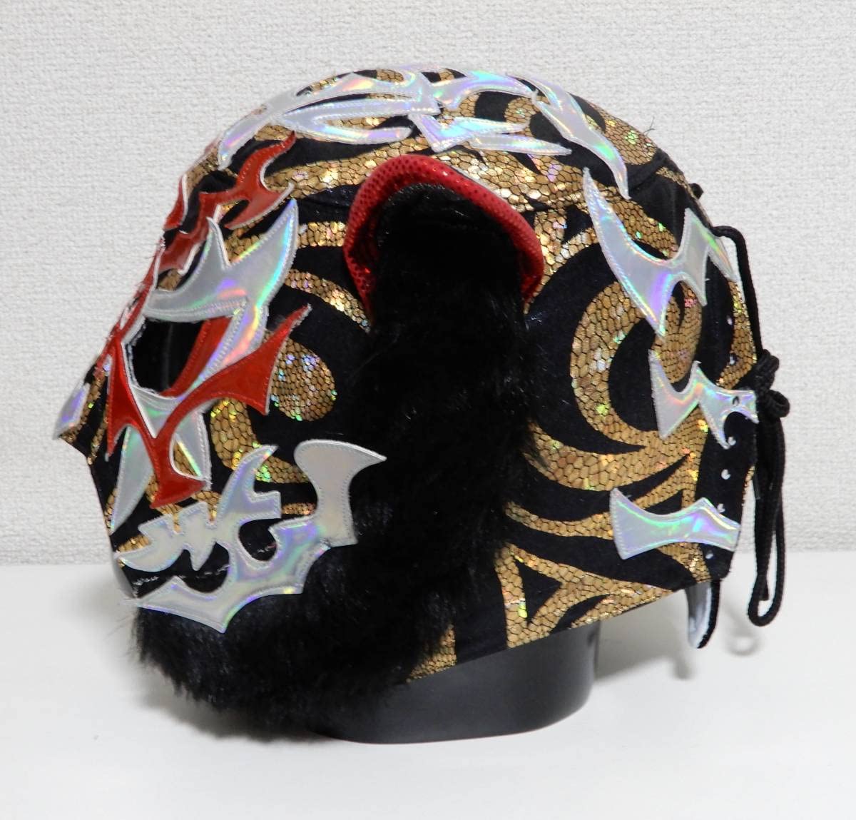 Amazon.co.jp: 3代目ブラックタイガー 試合用 シルバーキング CMLL 