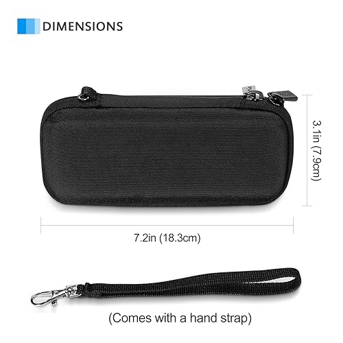 Miniatura 8 de Estuche rígido para recortadora eléctrica híbrida y afeitadora, organizador de viaje bolsa de transporte para QP2520 QP2530 QP2620 QP2630, marino,