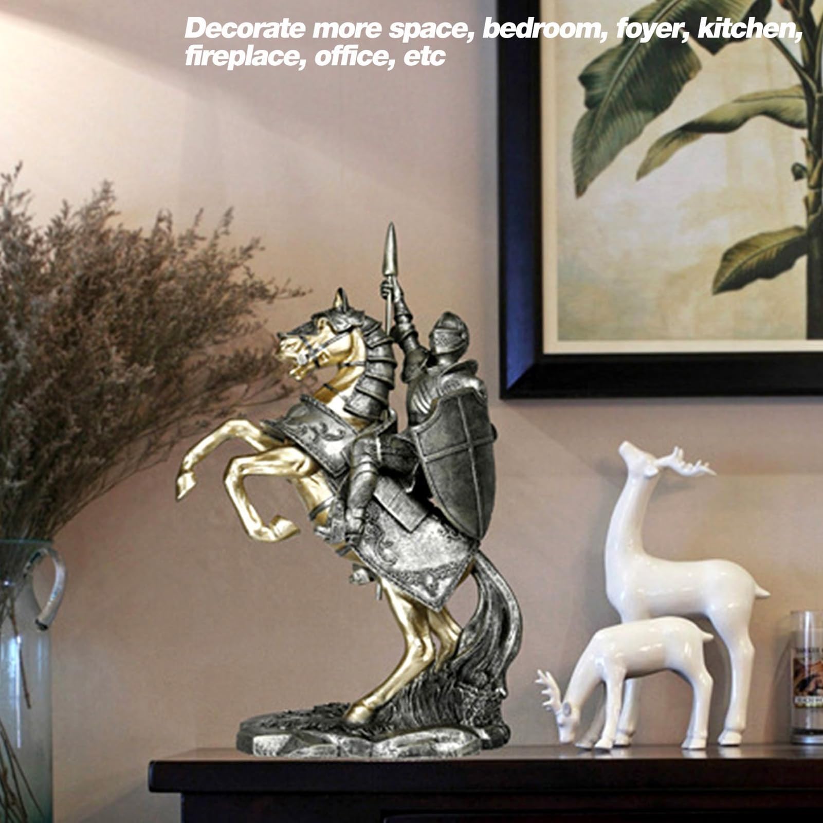 Figurine DURSO – Chevalier à Cheval Avec Massue, Moyen âge, Composition, Belgique