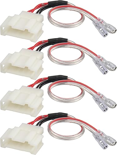 RED WOLF Adaptador de arnés de cableado para altavoz de puerta, seleccione para VW Volkswagen 1999-2019 Golf/Beetle/Passat, 1999-2016 Jetta