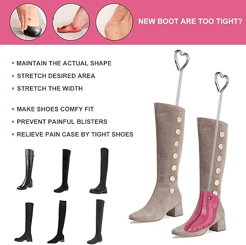 Vista 2 de MISERWE Shoe Stretcher with Carrying Bag Professional Adjustable Shoe Stretcher for Men and Women