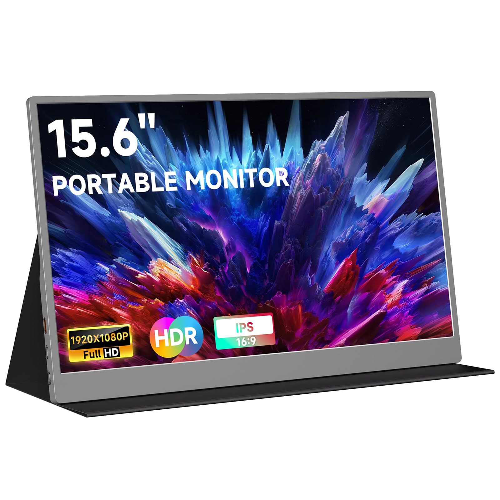 Amazon.com: qaf 15.6 Inch Portable Monitor 1080P USB-C HDMI