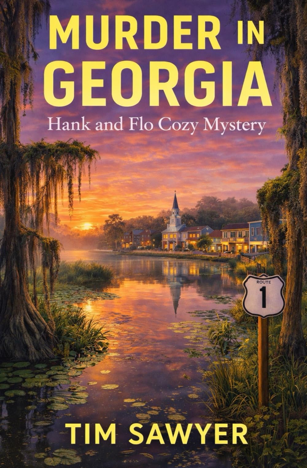 Murder in Georgia: Hank and Flo Cozy Mystery: 2 (Hank and Flo Route 1 Cozy Mystery)