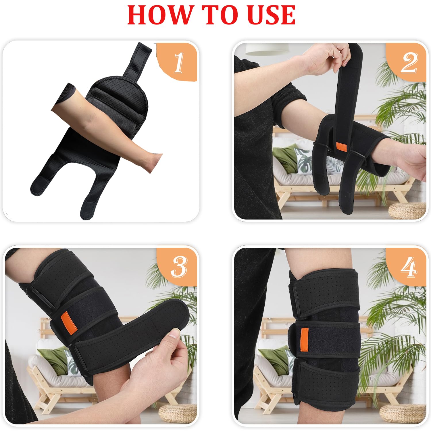 WIGERLON Golf Elbow Training Aid for Eliminating Chicken Wing, Straight arm Trainer for Beginner,Golf Swing Training Elbow Brace For Men And Women