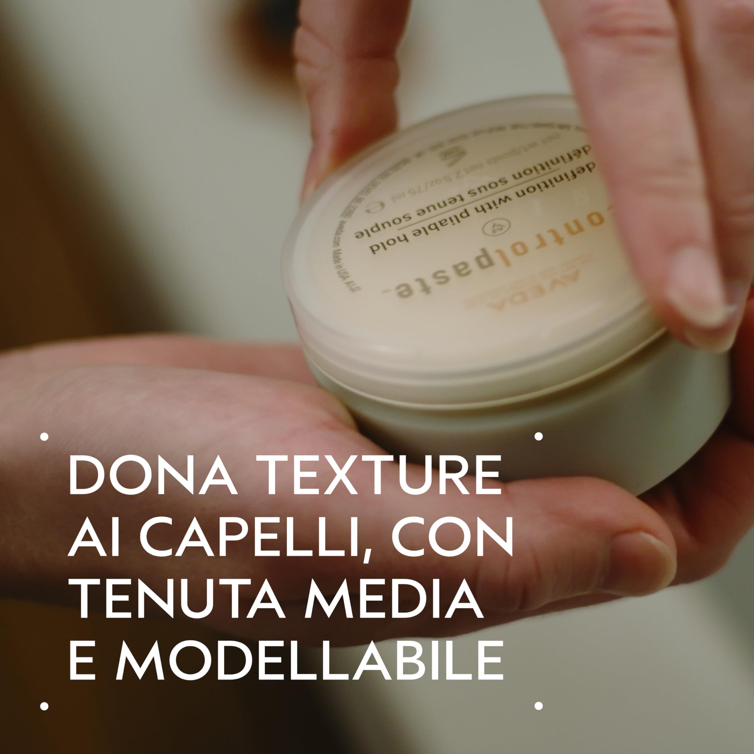 Aveda Control Paste Pomata per capelli - Pomata a tenuta media - Per tutti i tipi di capelli (75 ml)