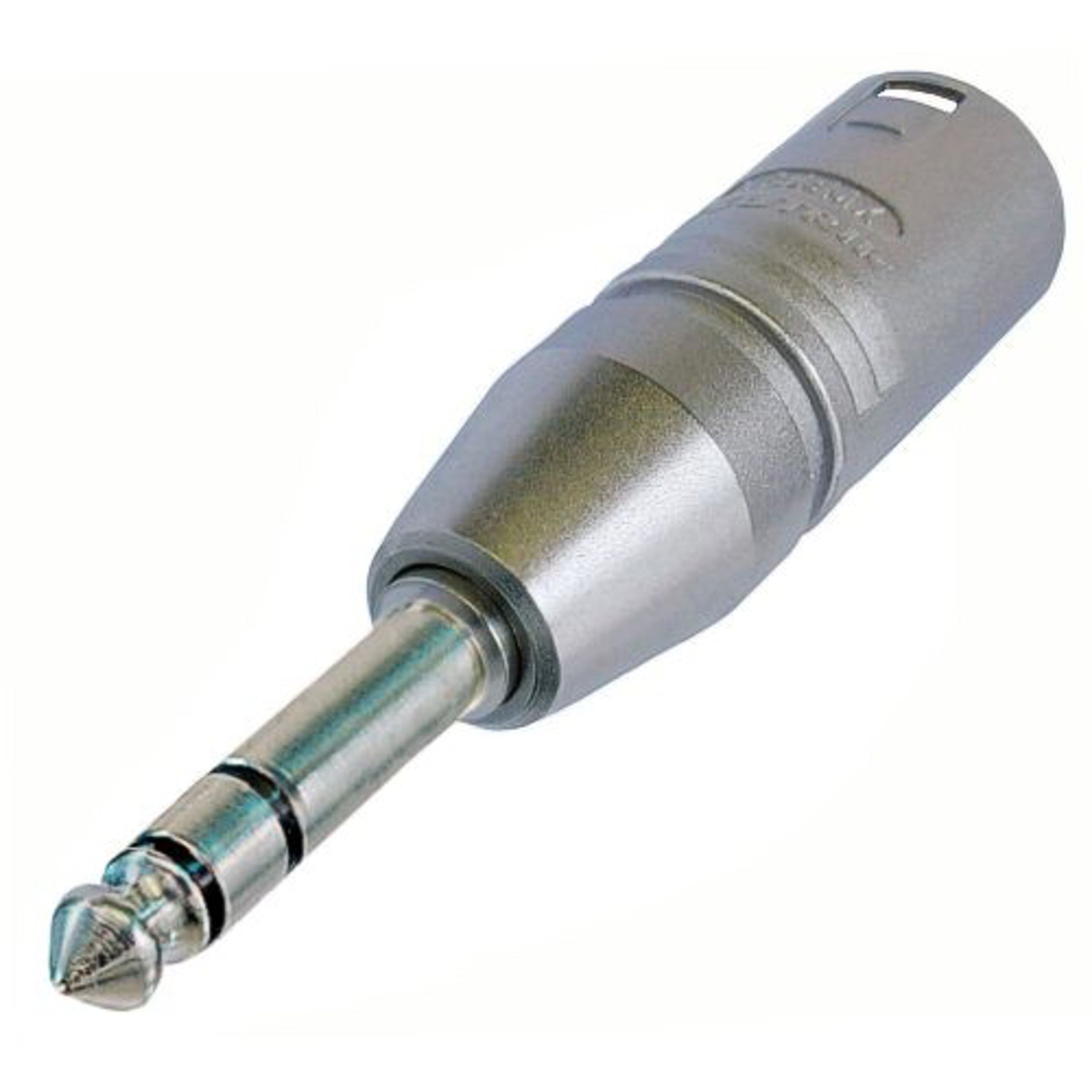 Neutrik NA3MP, XLR-Jack Adapter, Plug Adapter, Suitable for Audio and Music Devices