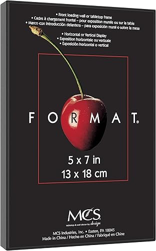 Miniatura 2 de Marco MCS, 3.5 por 5 pulgadas, negro, formato de 12 unidades
