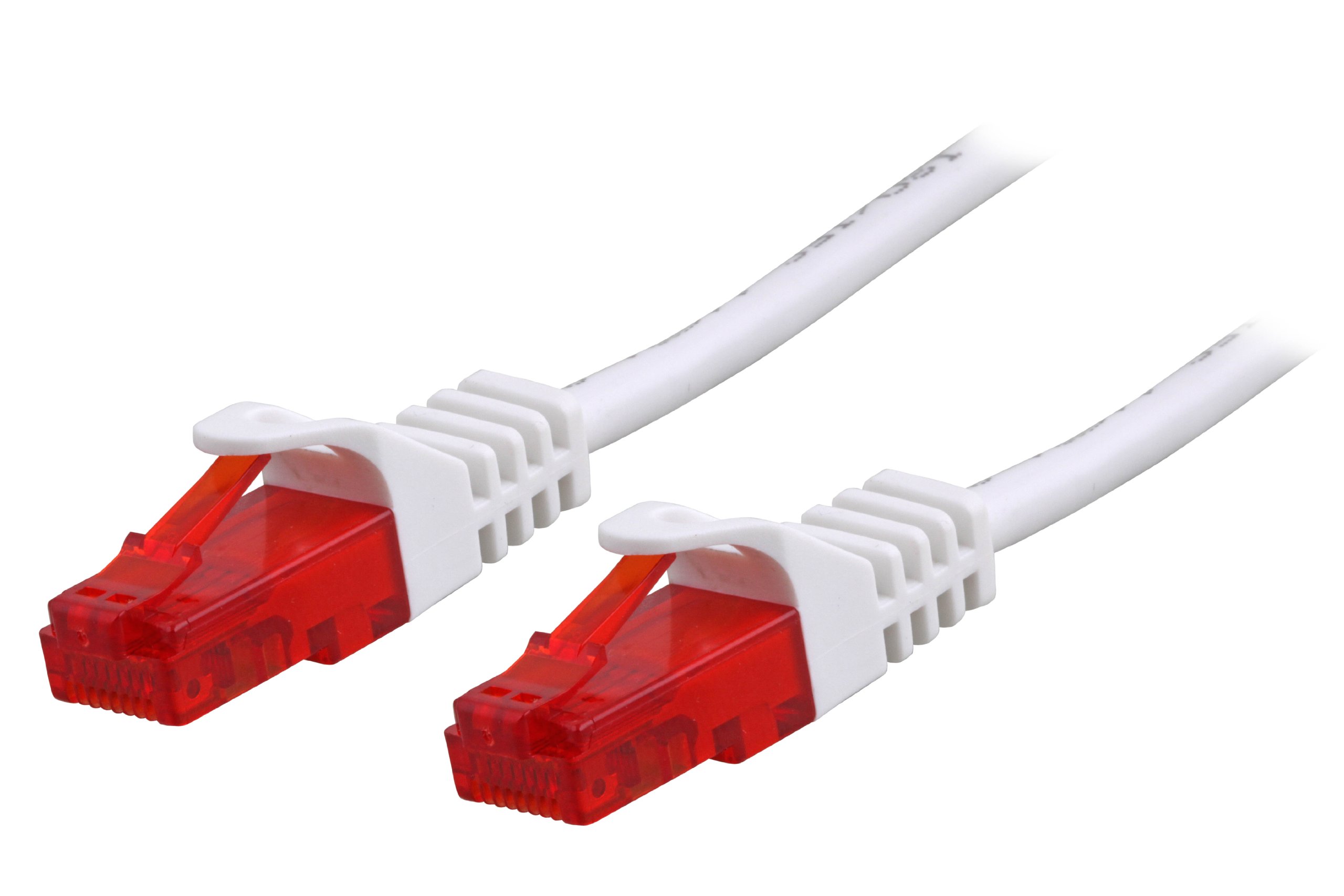 BIGtec Câble Ethernet 50m RJ45 Gigabit LAN Réseau Internet Compatible blanc Compatible Playstation xBox PS5 PS4 Routeur Switch Modem Décodeur TV Box Console de Jeux PC 50 mètres