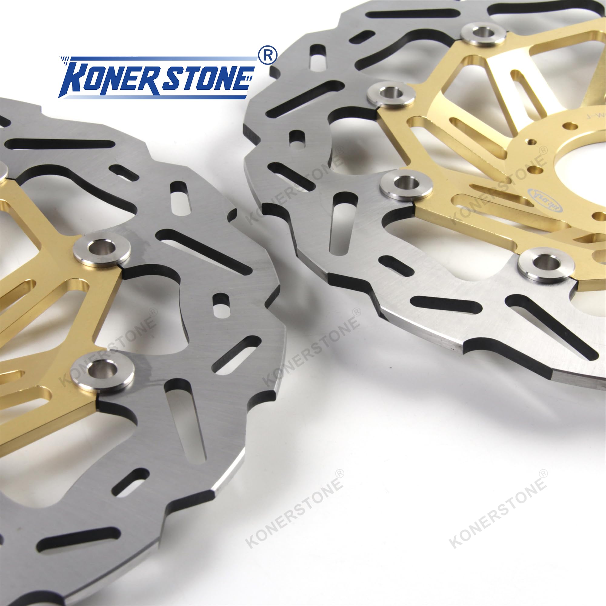 Disco Dischi Freno Anteriore Posteriore Rotore per Honda CRF1000L AFRICA TWIN ABS 2016 2017-2019 / CRF1000 L AFRICA TWIN ADV ABS 2018-2019 Accessori per motori Disks Oro CRF 1000 L