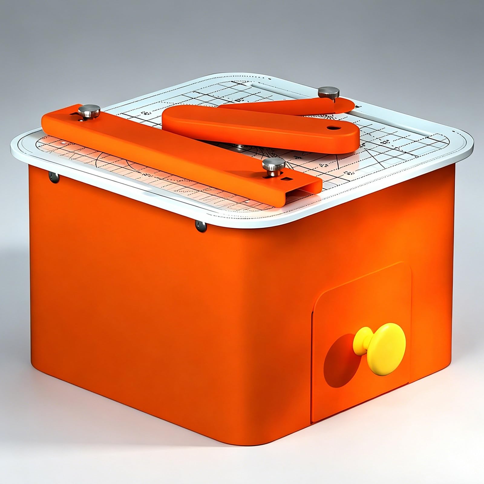 Herramienta de corte de cartón para niños, sierra segura para líneas rectas y ángulos, corta de 0 a 4 mm de grosor, ideal para cartón, papel A4 y cartulina dura