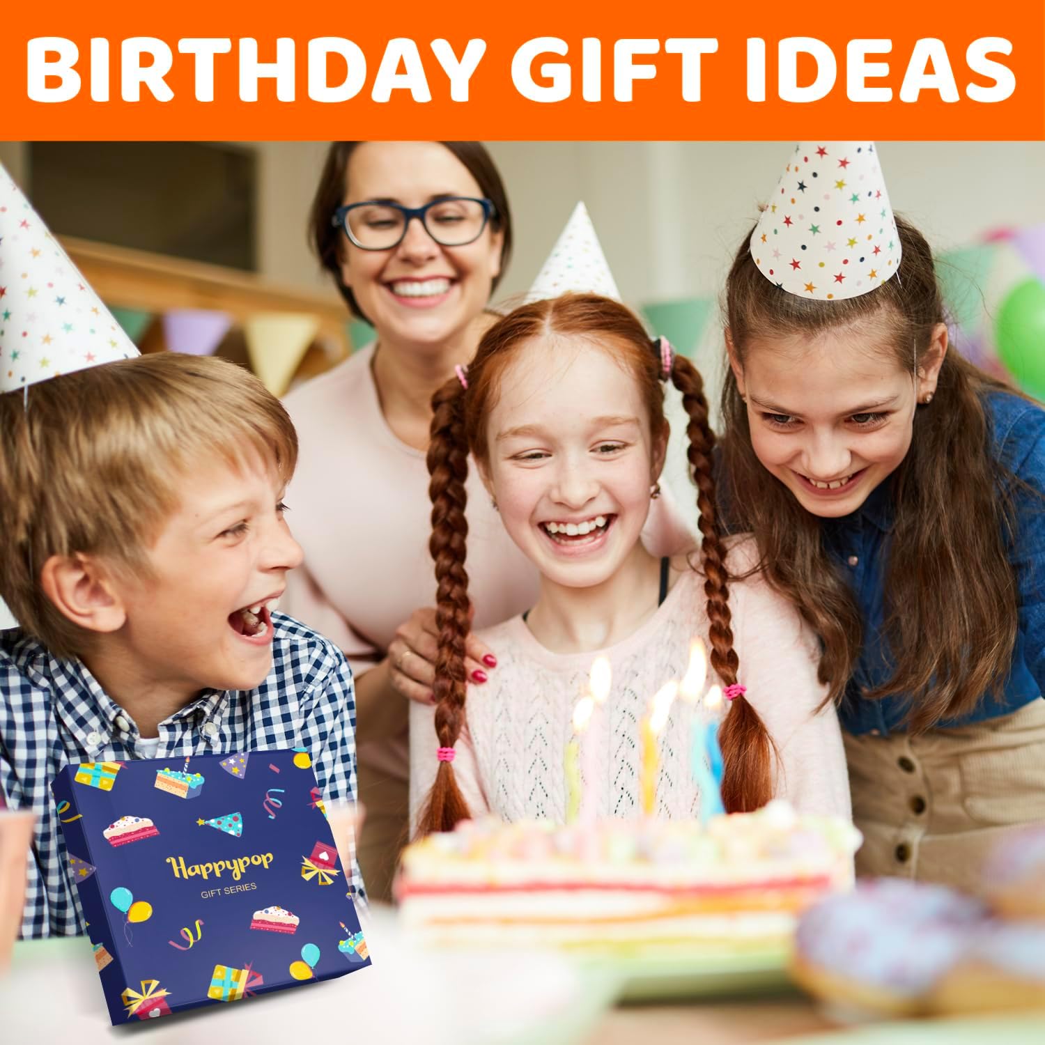 HAPPYPOP Birthday Gift Ideas for Teens - Birthday 13-19 Socks for Teenage Boy Girl with Card - Image 2