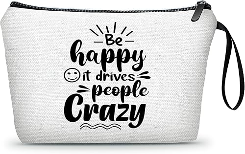 Regalos de amistad para mujeres, mujeres, mejores amigas, hermanas, niñas, pequeñas bolsas de maquillaje, bolsas de cosméticos de regalo para