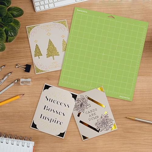 Miniatura 7 de Alfombrillas de corte para Cricut MakerMaker 3Explore 3AirAir 2, variedad de alfombrillas de repuesto adhesivas compatibles con máquinas Cricut