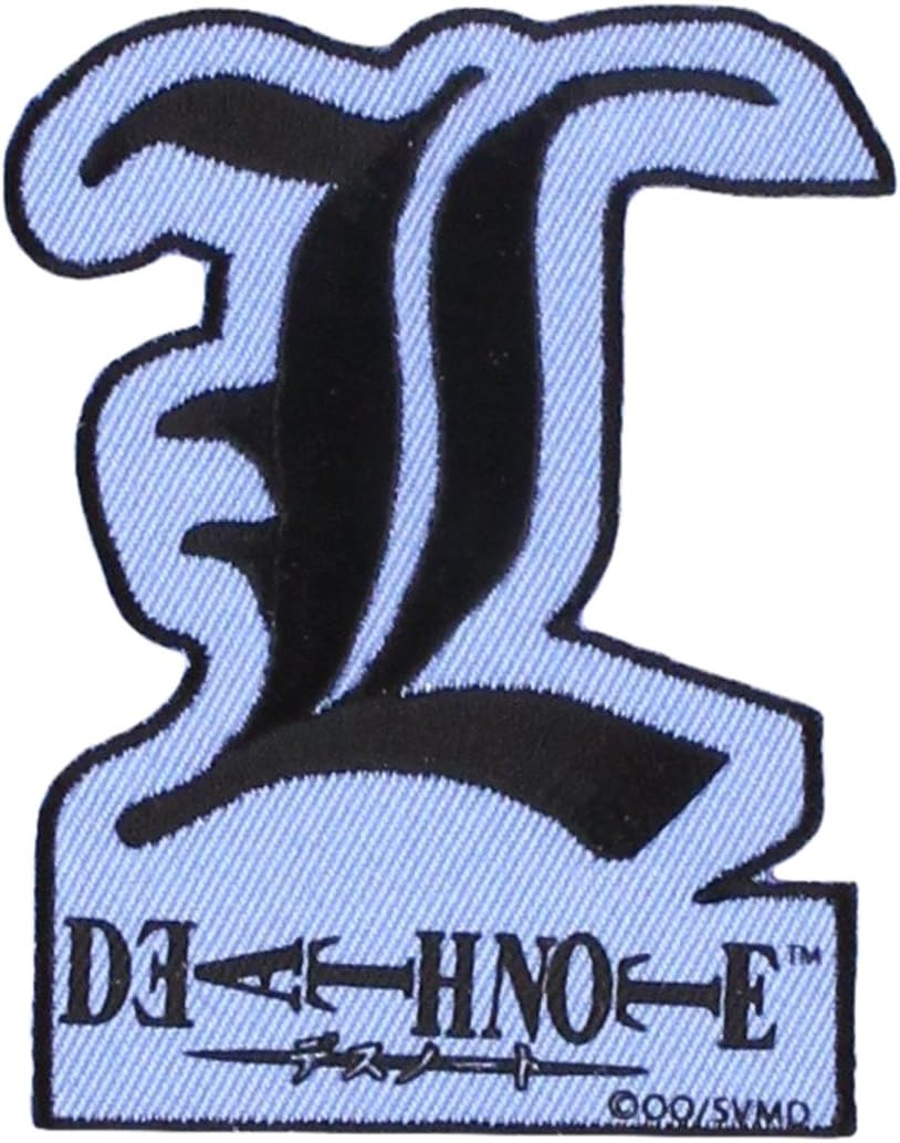 Death Note L Letter Patch Miniature Novelty Toys,