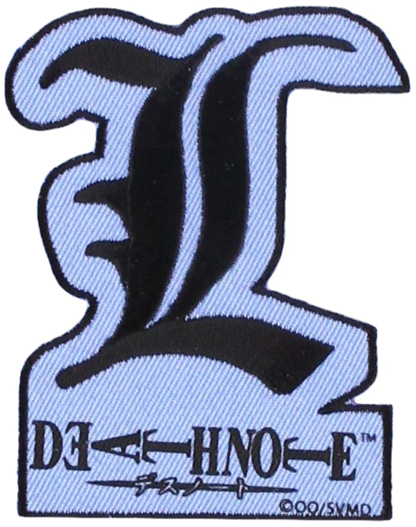 Death Note L Letter Patch Miniature Novelty Toys,