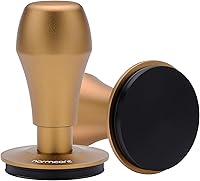Vista 8 de Normcore 51mm Tamper para café, Tamper para Espresso, Tamper con carga de resorte V4 con revestimiento PVD de titanio, base plana, muelles