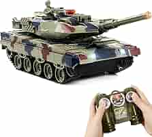 Amazon.com: Supdex 1/24 RC Tank, Remote Control Ger Leopard